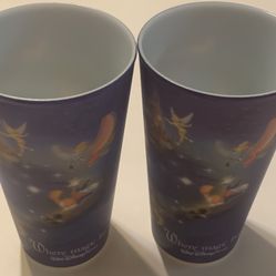 Walt Disney World Magic Kingdom Plastic Cups