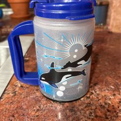 Sea World Lit Up Plastic Mug