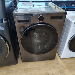 $1599 ( MSRP $3299) LG Mega Capacity Smart All In One Washer And Dryer Electric Combo