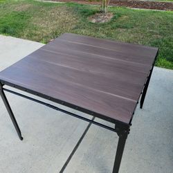 Steal Table Oak Table Top