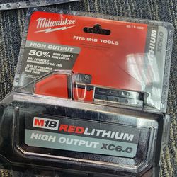 Milwaukee M18 Battery 6.0 High Output 