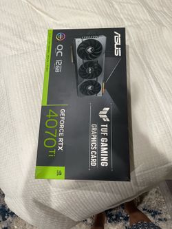 Tuf gaming 4070ti oc 12gb