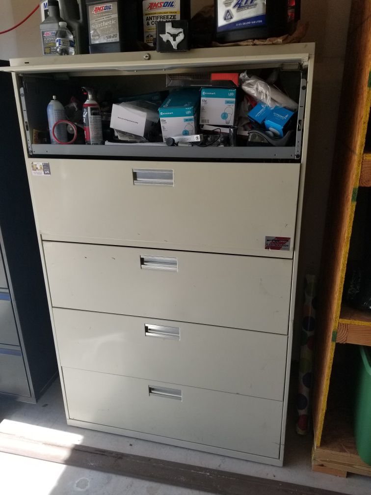 5 drawer File Cabinet, $100