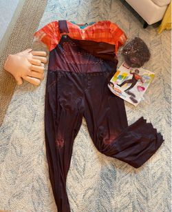 Adult’s Halloween Disguise Costume - Men's Deluxe Wreck It Ralph Costume, XXL