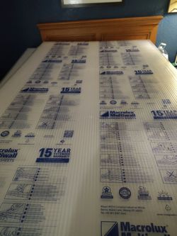 Macrolux Multi wall polycarbonate sheets 27 of them