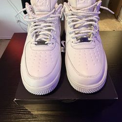 Nike Men’s Air Force 1 GORE-TEX Vibram Shoes In  Summit White