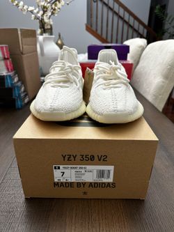 Adidas Yeezy 350 Bone White Size 7m/8w Brand New