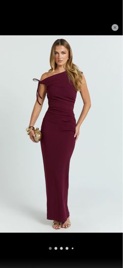 Burgundy Dress