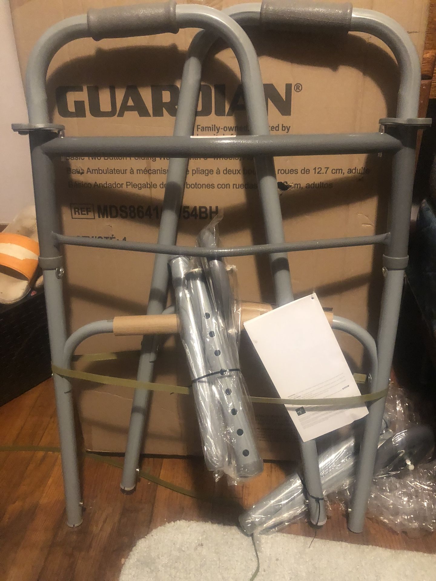 New In Box 2 Wheel Walker