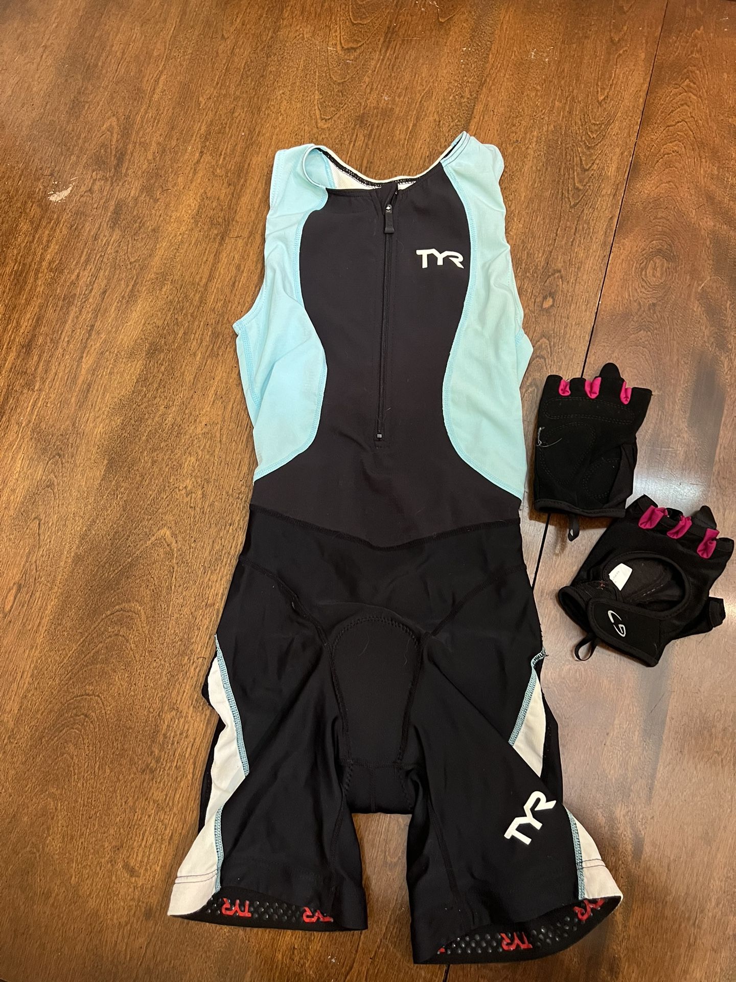 Women’s TYR Zip-Front Triathlon Tri Suit - XS