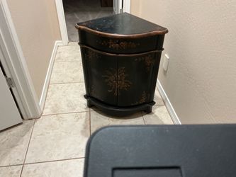 Corner cabinet  30 tall 18in sides
