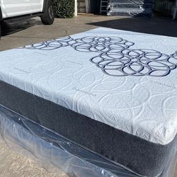 Cal King Organic Hybrid Cool Gel Memory Foam Mattress!