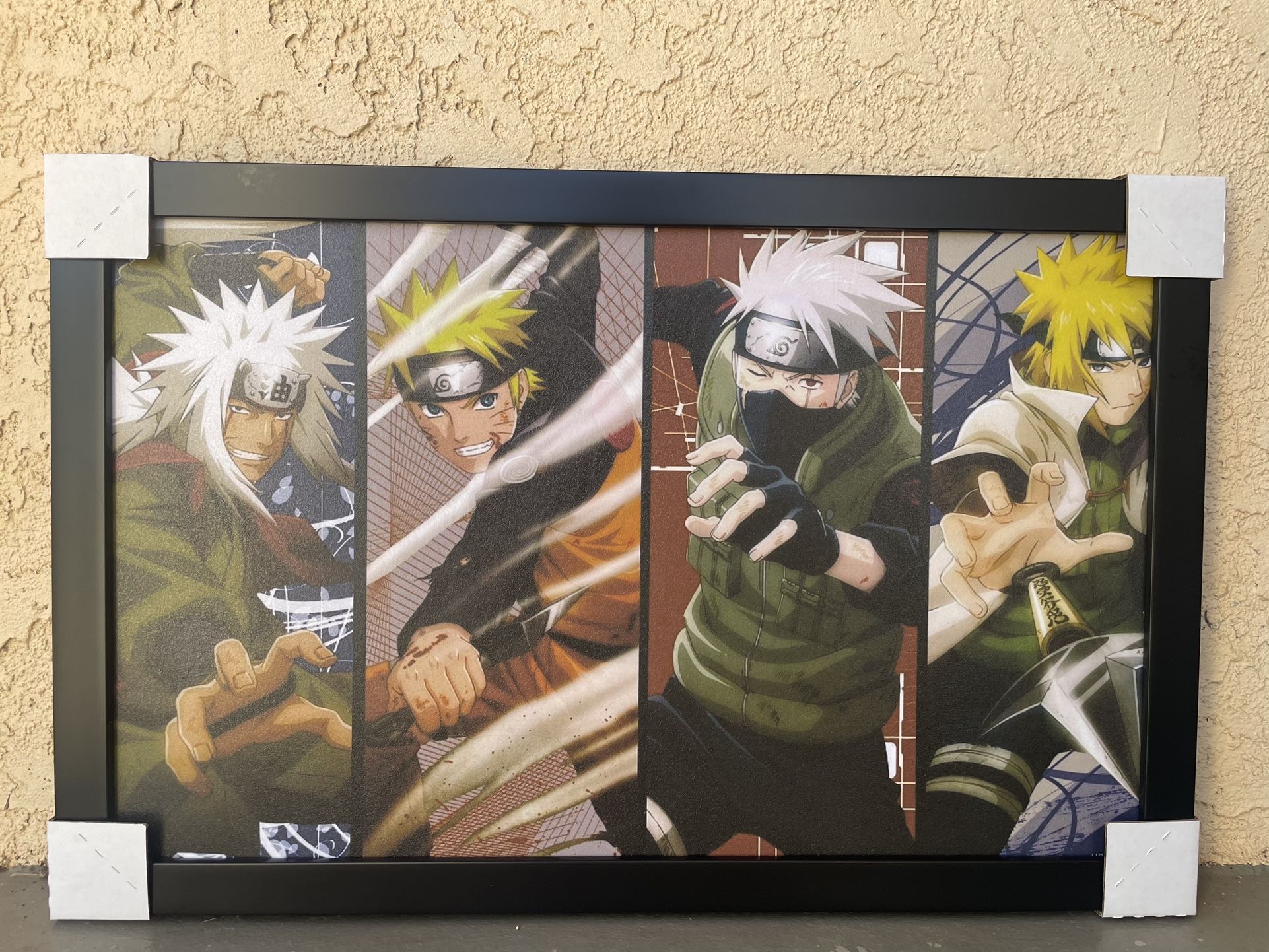 Framed Naruto Wall Decor