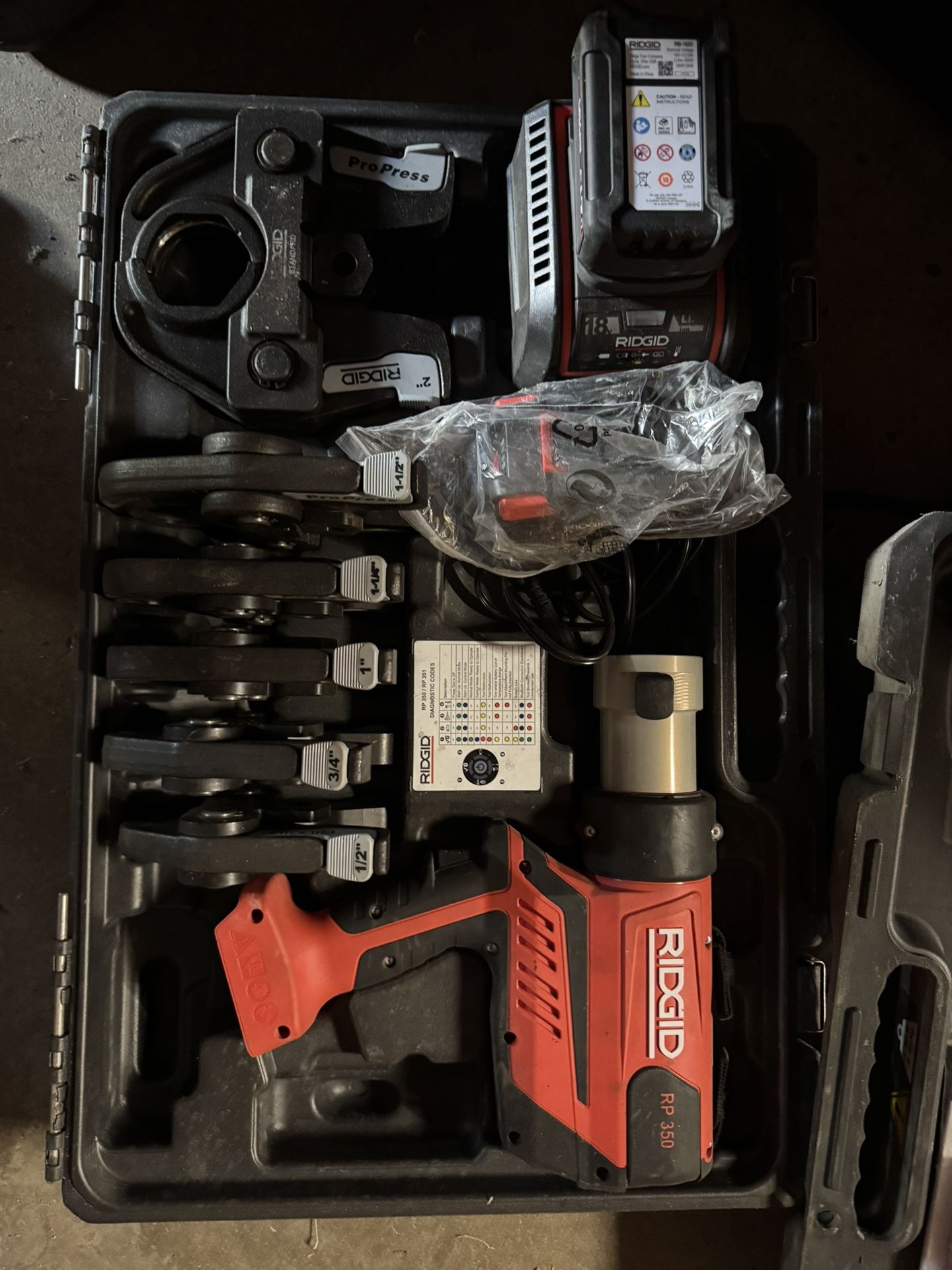 Rigid Pro press RP 350