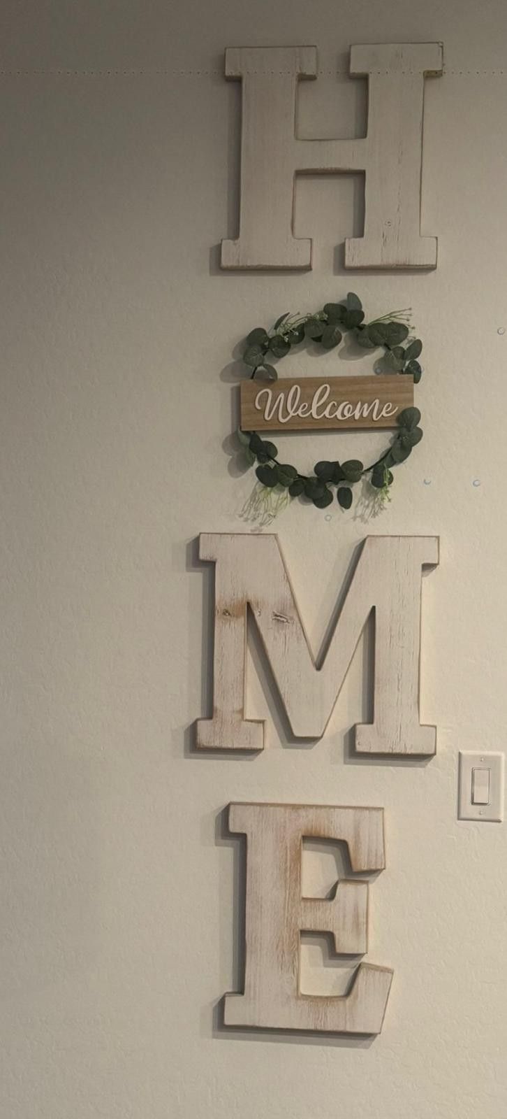 Big Home Letter Decoration