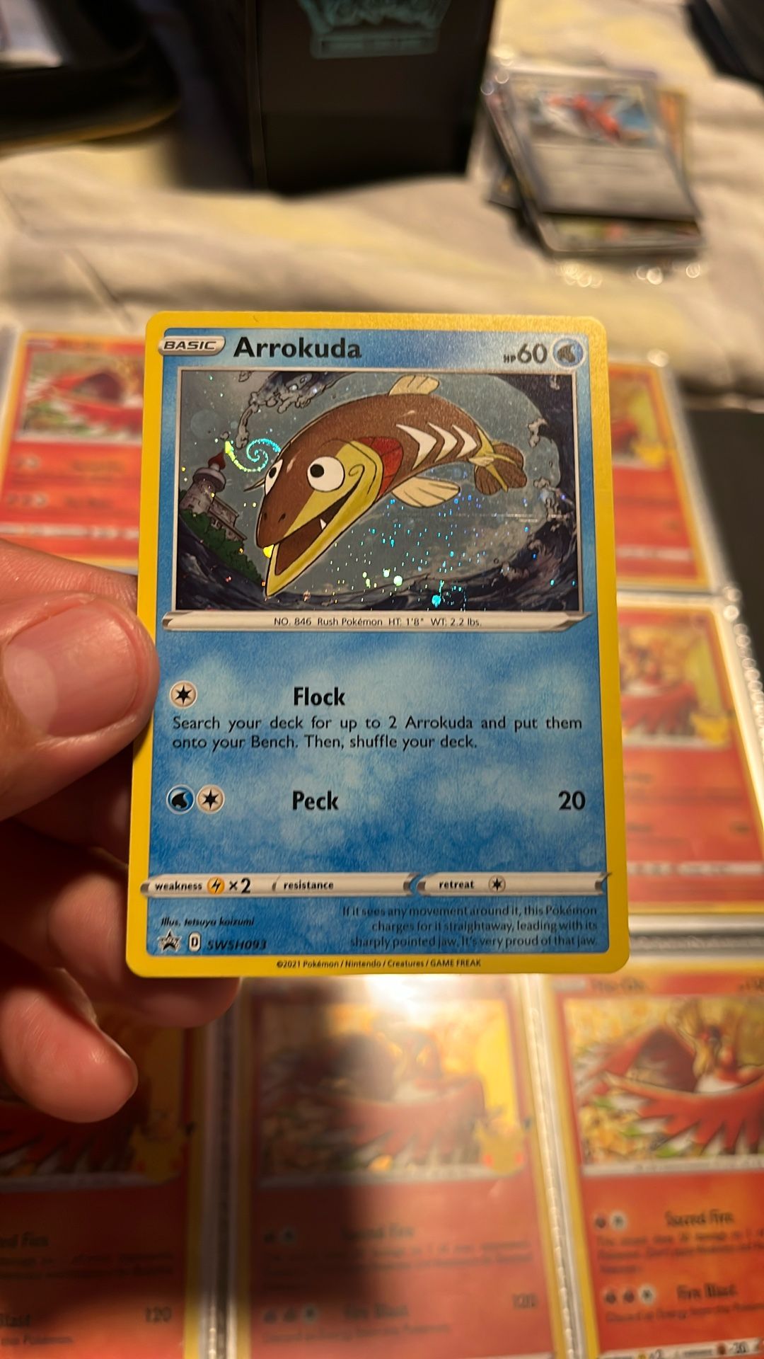 Pokemon Cards : Arrokuda