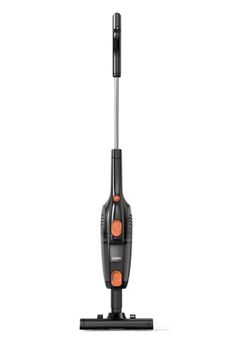 Candy Corded Stick Vacuum Cleaner, Handheld Vacuum, 3-in-1 Use for Hard Floor, Ceramic Tile Powerful Suction, One-Click Dust Disposal, 0.8 Liters Capa