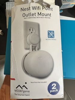 Google Nest WiFi Point Outlet Mount (2 Pack)