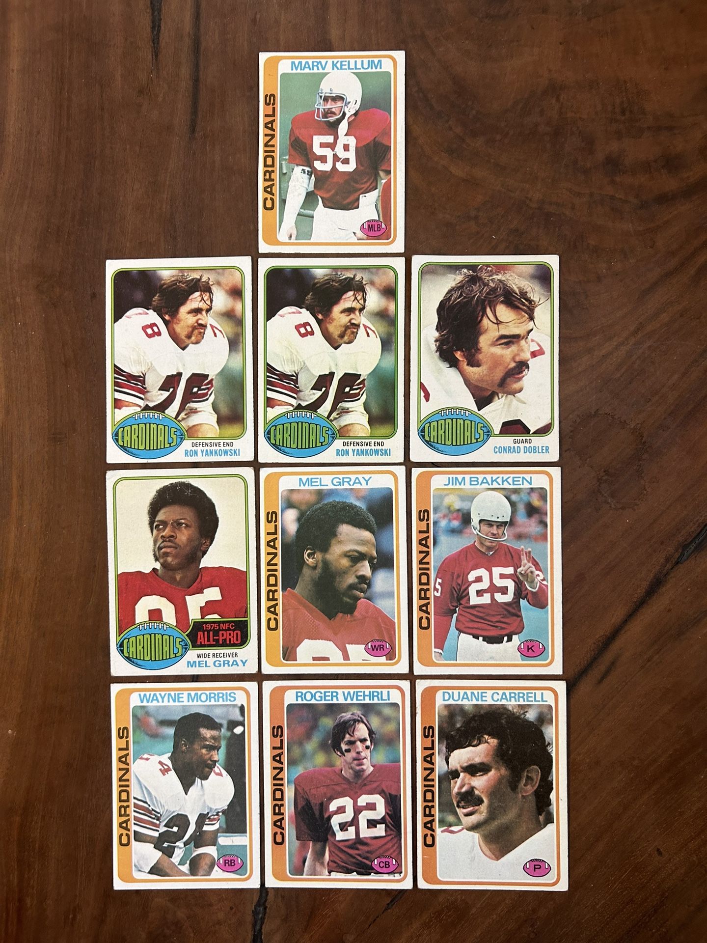 1976 & ‘78 St. Louis Cardinals Topps 1 RC