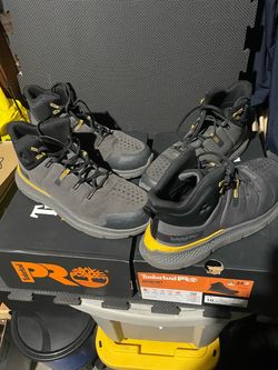 Working Shoes for man size 10 Steel Toe…Zapatoz para trabajar con Casquillo