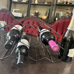 Honeycomb wine rack