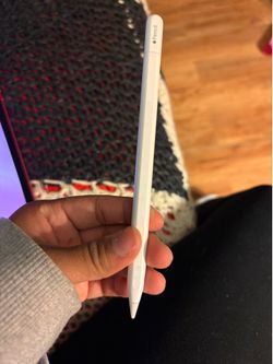 Pink iPad with Apple Pencil