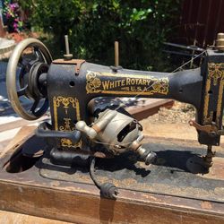 Sewing Machine White Rotary
