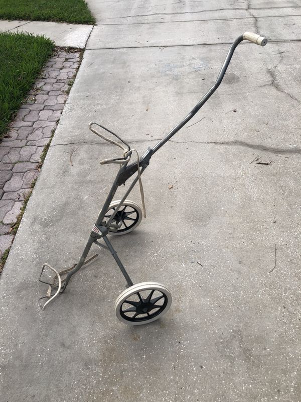 Vintage AllPro folding Aluminum Golf caddy for Sale in Tampa, FL OfferUp