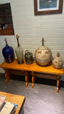 Midcentury lamps