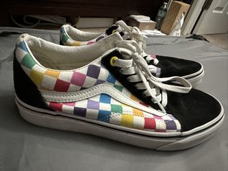 Checkered Vans Old Skool 