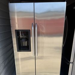 Ge Stainless Steel Refrigerator 