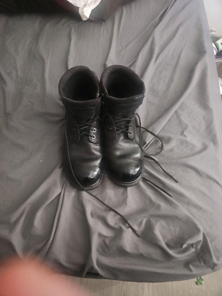 Black Work Boots