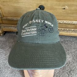 Walt Disney Vintage Characters Mickey Mouse Hat One Size
