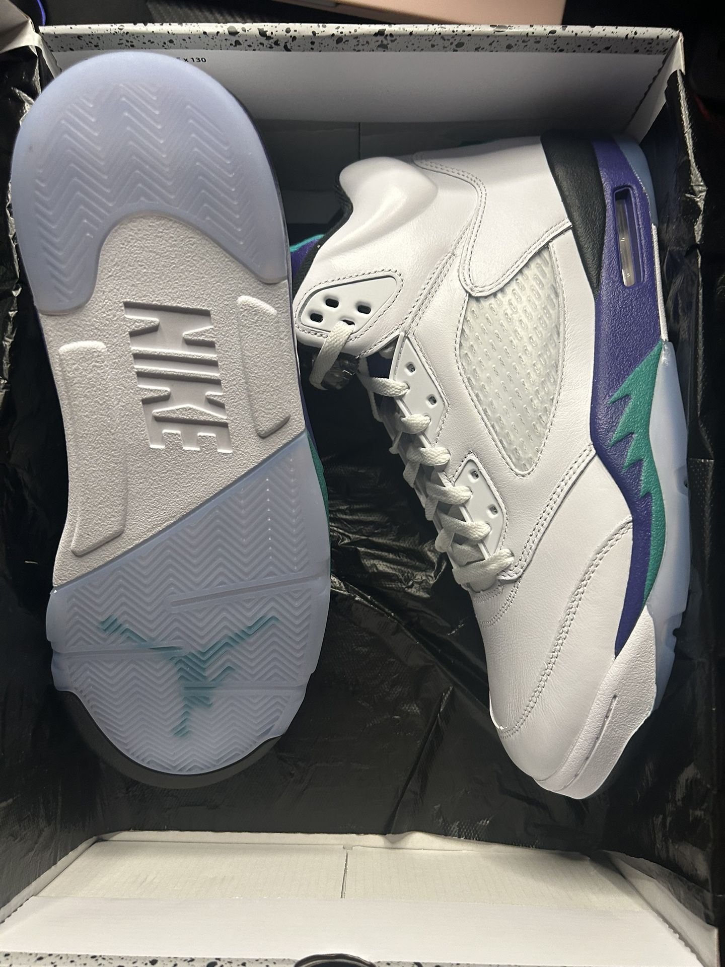 Jordan 5 Grape Size 12 New