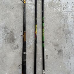 2 Nice Cane Poles And A Ugly Stick 