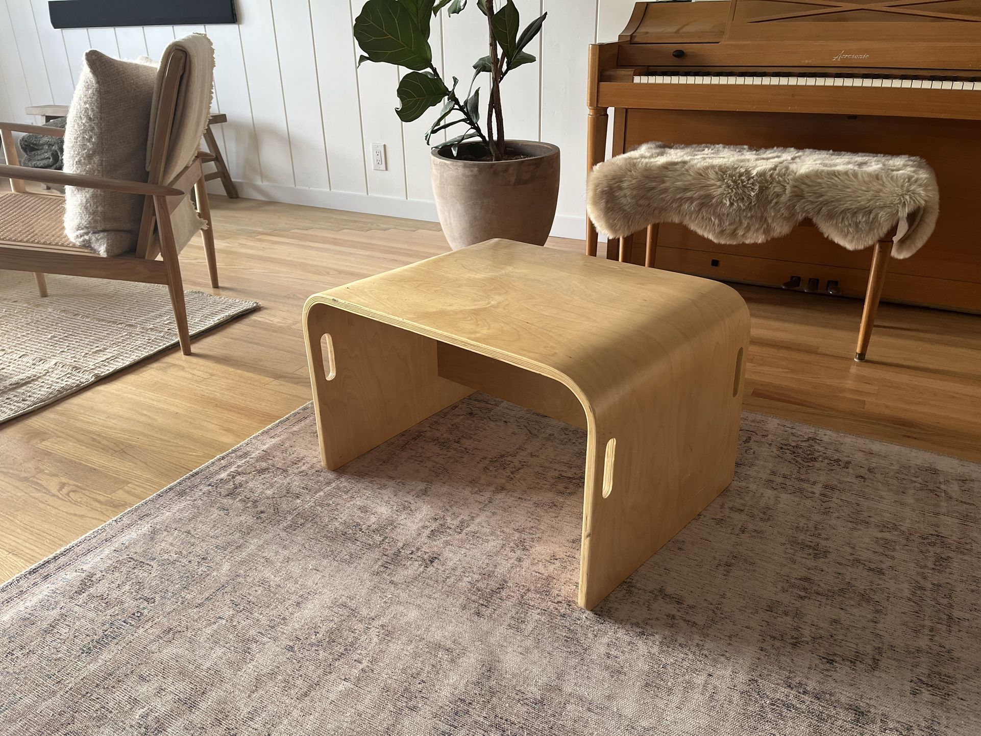 Montessori Children’s Wood Table/Bench