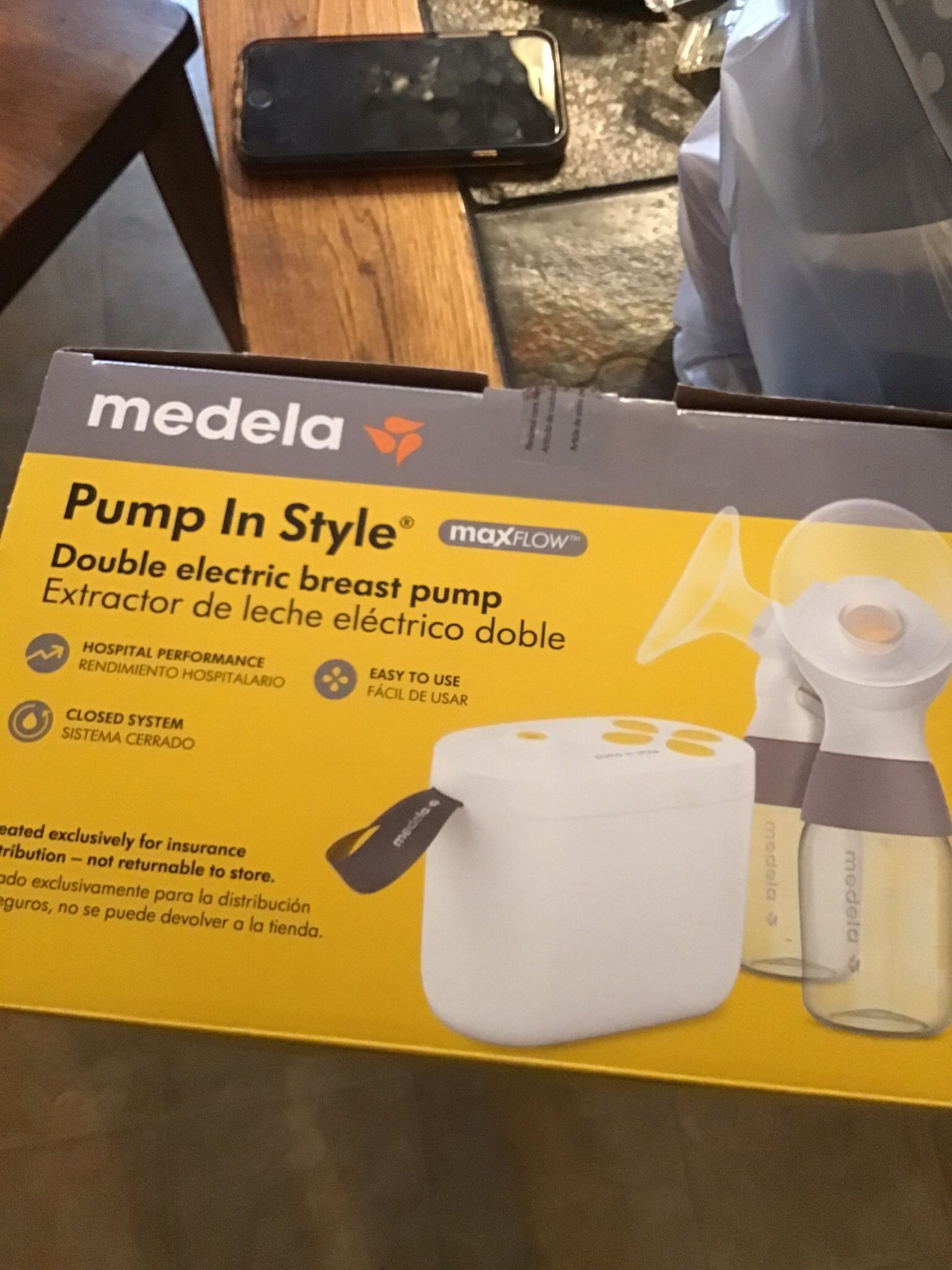 Medela Double Electric Breast Pump, New In Box 