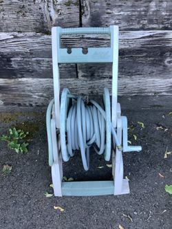 Ames Garden Hose Reel with Hose