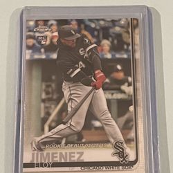 2019 Topps Chrome Update Eloy Jimenez Rookie Debut #53 White Sox 