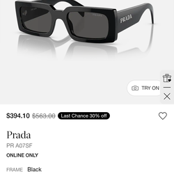 Prada sunglasses unisex