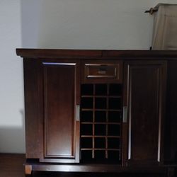 Wine Rack and Bar Nice Condition