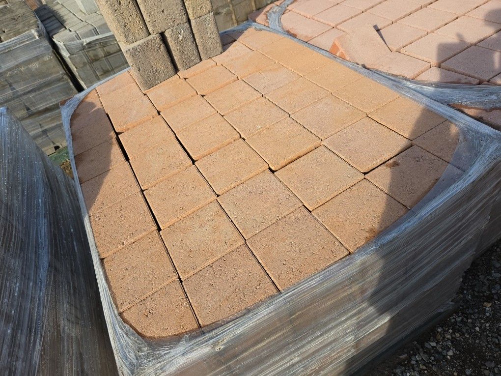CONCRETE CEMENT BRICK PAVERS  $320 EACH PALLET  ( 100 SQUARE FEET PER PALLET)