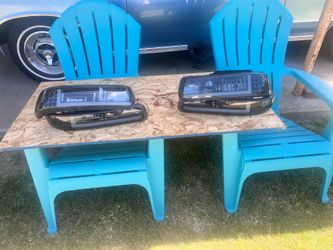 Headlights Tinted Blk 99/02 Silverado