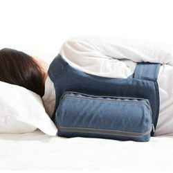 Side sleeping backpack 
Instant snoring relief