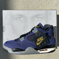 Air Jordan 4 Retro Lakers | Brand New | DS