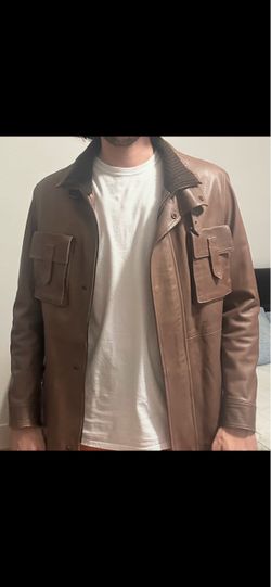 Evit imported Italian leather jacket