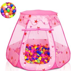 Pop Up Tent For Girls With Balls
