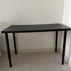 IKEA Black Brown Desk 