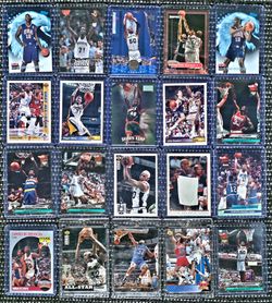 90s Basketball Hall of Fame Lot – Tim Duncan, Kevin Garnett, Shaquille O'Neal, David Robinson & More