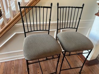 Two beautiful bar chairs